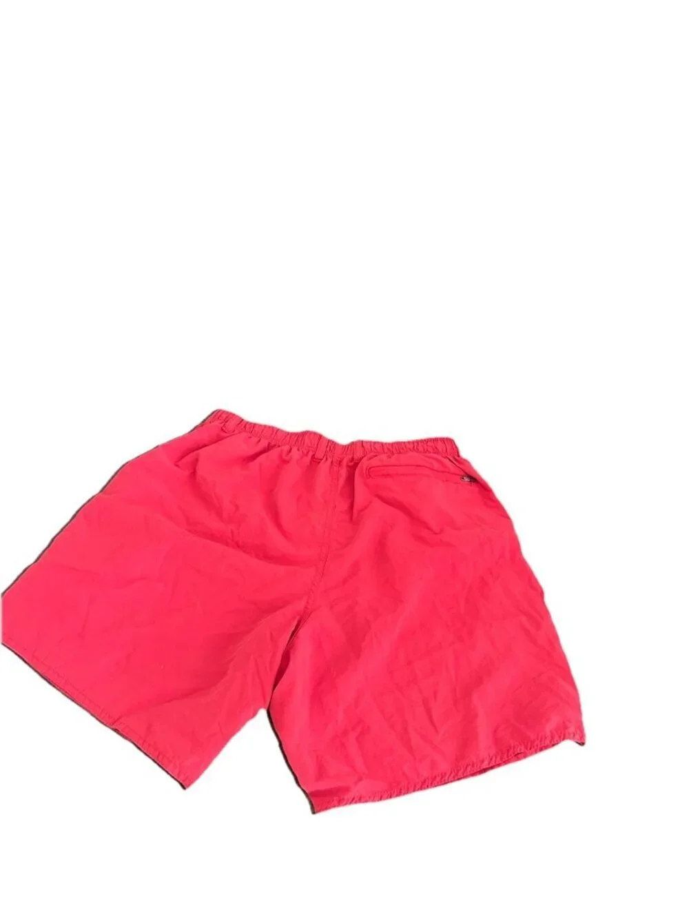 Aftco Shorts Mens Size Large Red Nylon Swim Trunks Mesh Lined